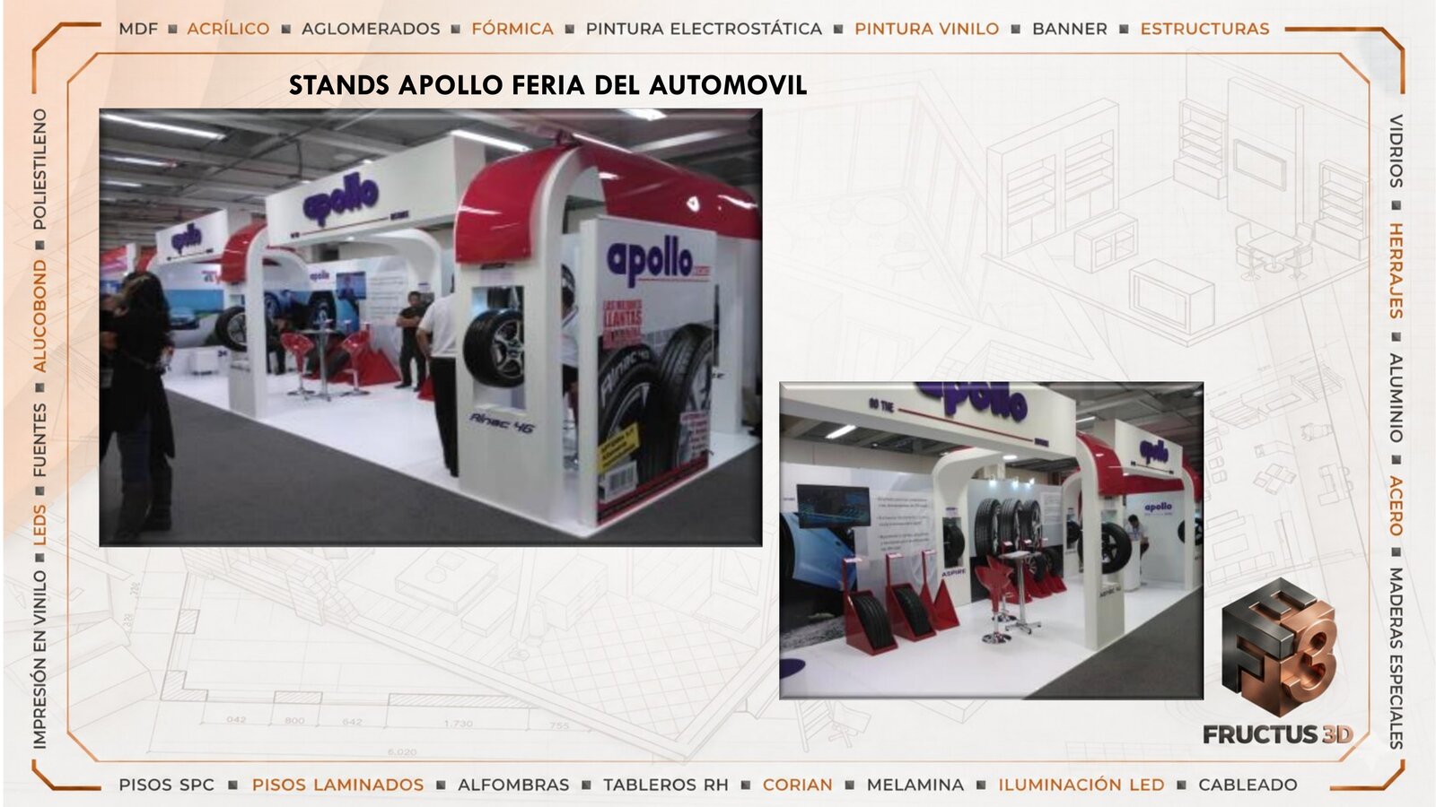 Stand Apollo Tyres Feria del Automóvil