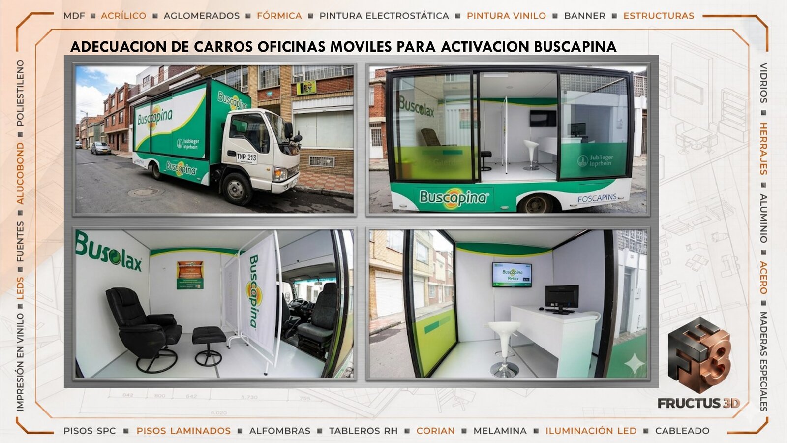 Oficina móvil activación Buscapina
