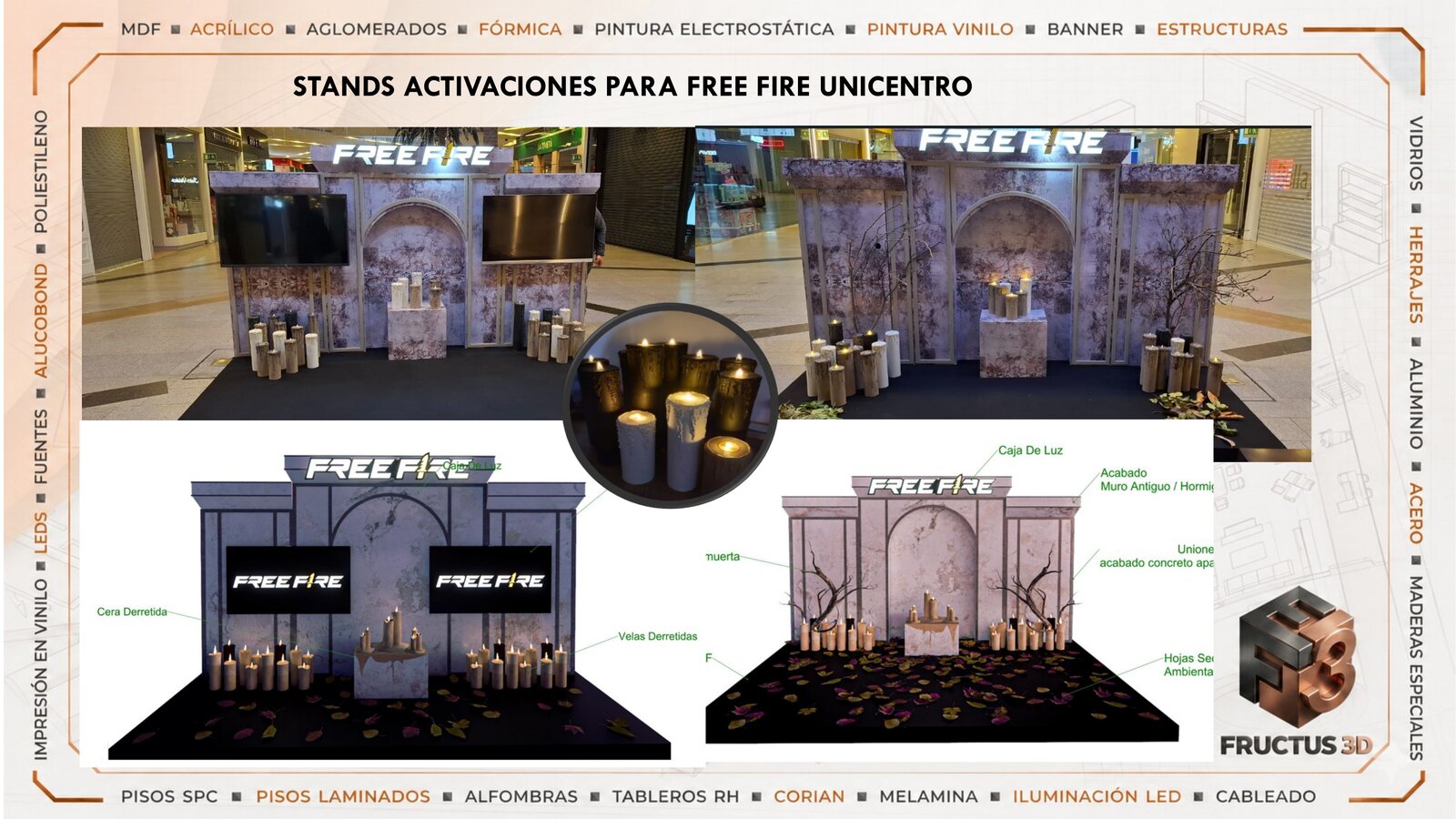 Activación Free Fire Unicentro