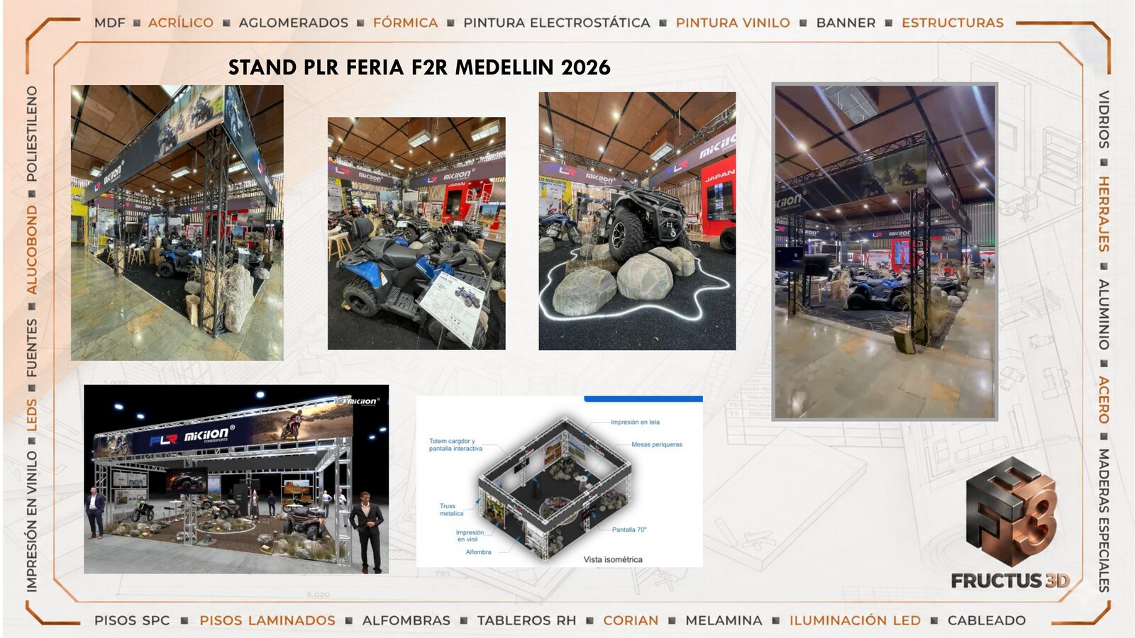 Stand PLR Feria F2R Medellín